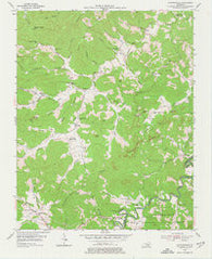 Coopersville Kentucky Historical topographic map, 1:24000 scale, 7.5 X 7.5 Minute, Year 1954