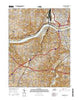 Covington Kentucky Current topographic map, 1:24000 scale, 7.5 X 7.5 Minute, Year 2016