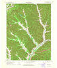 Cranston Kentucky Historical topographic map, 1:24000 scale, 7.5 X 7.5 Minute, Year 1970