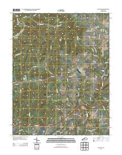 Cravens Kentucky Historical topographic map, 1:24000 scale, 7.5 X 7.5 Minute, Year 2013