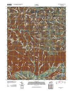 Creelsboro Kentucky Historical topographic map, 1:24000 scale, 7.5 X 7.5 Minute, Year 2010