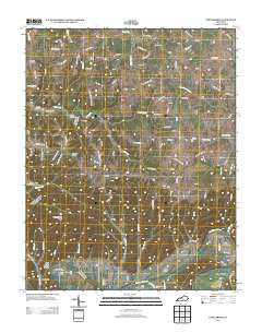 Creelsboro Kentucky Historical topographic map, 1:24000 scale, 7.5 X 7.5 Minute, Year 2013