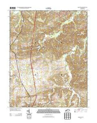 Crofton Kentucky Historical topographic map, 1:24000 scale, 7.5 X 7.5 Minute, Year 2013