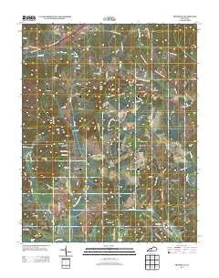 Cromwell Kentucky Historical topographic map, 1:24000 scale, 7.5 X 7.5 Minute, Year 2013