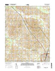 Crutchfield Kentucky Current topographic map, 1:24000 scale, 7.5 X 7.5 Minute, Year 2016
