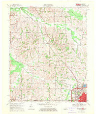 Crutchfield Kentucky Historical topographic map, 1:24000 scale, 7.5 X 7.5 Minute, Year 1969