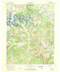 Cub Run Kentucky Historical topographic map, 1:24000 scale, 7.5 X 7.5 Minute, Year 1966