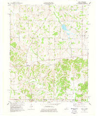 Cuba Kentucky Historical topographic map, 1:24000 scale, 7.5 X 7.5 Minute, Year 1977