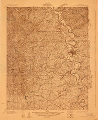 Cynthiana Kentucky Historical topographic map, 1:48000 scale, 15 X 15 Minute, Year 1929
