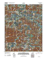Dalton Kentucky Historical topographic map, 1:24000 scale, 7.5 X 7.5 Minute, Year 2010