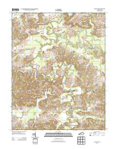 Dalton Kentucky Historical topographic map, 1:24000 scale, 7.5 X 7.5 Minute, Year 2013