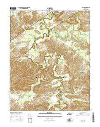 Dalton Kentucky Current topographic map, 1:24000 scale, 7.5 X 7.5 Minute, Year 2016