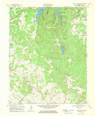 Dawson Springs SW Kentucky Historical topographic map, 1:24000 scale, 7.5 X 7.5 Minute, Year 1967