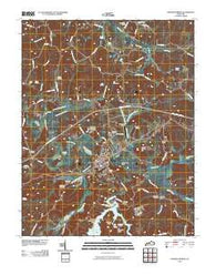 Dawson Springs Kentucky Historical topographic map, 1:24000 scale, 7.5 X 7.5 Minute, Year 2010