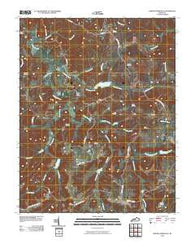 Dawson Springs SE Kentucky Historical topographic map, 1:24000 scale, 7.5 X 7.5 Minute, Year 2010
