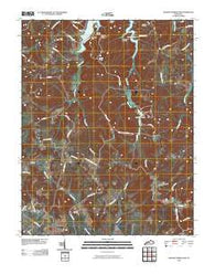 Dawson Springs SW Kentucky Historical topographic map, 1:24000 scale, 7.5 X 7.5 Minute, Year 2010