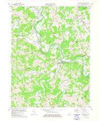 De Mossville Kentucky Historical topographic map, 1:24000 scale, 7.5 X 7.5 Minute, Year 1981