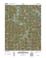 De Mossville Kentucky Historical topographic map, 1:24000 scale, 7.5 X 7.5 Minute, Year 2013