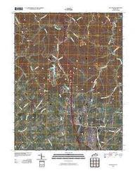 Delaplain Kentucky Historical topographic map, 1:24000 scale, 7.5 X 7.5 Minute, Year 2010