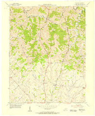 Delaplain Kentucky Historical topographic map, 1:24000 scale, 7.5 X 7.5 Minute, Year 1953