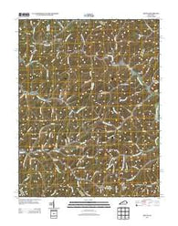 Dingus Kentucky Historical topographic map, 1:24000 scale, 7.5 X 7.5 Minute, Year 2013