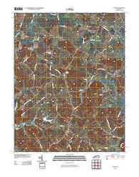 Dixon Kentucky Historical topographic map, 1:24000 scale, 7.5 X 7.5 Minute, Year 2010