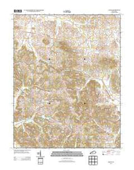 Dixon Kentucky Historical topographic map, 1:24000 scale, 7.5 X 7.5 Minute, Year 2013