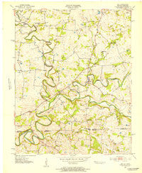 Dot Kentucky Historical topographic map, 1:24000 scale, 7.5 X 7.5 Minute, Year 1951