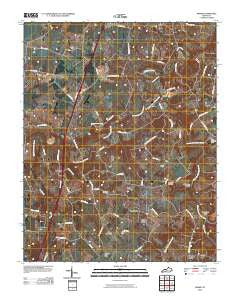 Drake Kentucky Historical topographic map, 1:24000 scale, 7.5 X 7.5 Minute, Year 2010