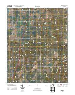 Drake Kentucky Historical topographic map, 1:24000 scale, 7.5 X 7.5 Minute, Year 2013