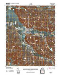 Dublin Kentucky Historical topographic map, 1:24000 scale, 7.5 X 7.5 Minute, Year 2010