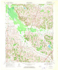 Dublin Kentucky Historical topographic map, 1:24000 scale, 7.5 X 7.5 Minute, Year 1969