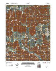 Dundee Kentucky Historical topographic map, 1:24000 scale, 7.5 X 7.5 Minute, Year 2010