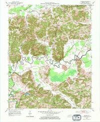 Dundee Kentucky Historical topographic map, 1:24000 scale, 7.5 X 7.5 Minute, Year 1953