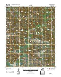 Dunmor Kentucky Historical topographic map, 1:24000 scale, 7.5 X 7.5 Minute, Year 2013