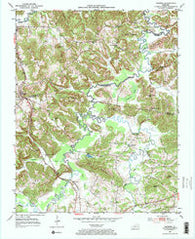 Dunmor Kentucky Historical topographic map, 1:24000 scale, 7.5 X 7.5 Minute, Year 1953