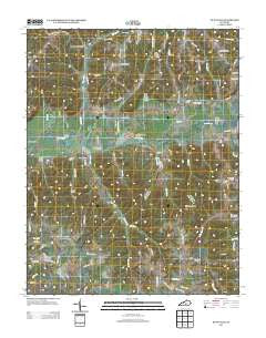 Dunnville Kentucky Historical topographic map, 1:24000 scale, 7.5 X 7.5 Minute, Year 2013