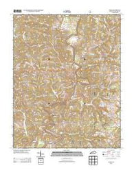 Dykes Kentucky Historical topographic map, 1:24000 scale, 7.5 X 7.5 Minute, Year 2013