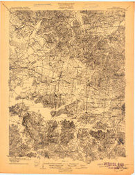 Earlington Kentucky Historical topographic map, 1:48000 scale, 15 X 15 Minute, Year 1907