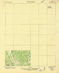 Eddyville Kentucky Historical topographic map, 1:48000 scale, 15 X 15 Minute, Year 1936