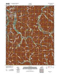 Edmonton Kentucky Historical topographic map, 1:24000 scale, 7.5 X 7.5 Minute, Year 2010