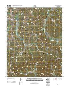 Edmonton Kentucky Historical topographic map, 1:24000 scale, 7.5 X 7.5 Minute, Year 2013