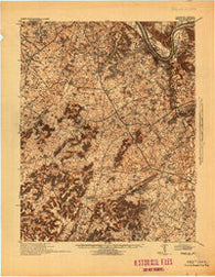 Ekron Kentucky Historical topographic map, 1:62500 scale, 15 X 15 Minute, Year 1941