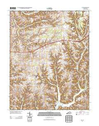 Eli Kentucky Historical topographic map, 1:24000 scale, 7.5 X 7.5 Minute, Year 2013