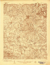 Elizabethtown Kentucky Historical topographic map, 1:48000 scale, 15 X 15 Minute, Year 1935