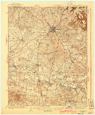 Elizabethtown Kentucky Historical topographic map, 1:62500 scale, 15 X 15 Minute, Year 1938