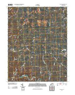Elizaville Kentucky Historical topographic map, 1:24000 scale, 7.5 X 7.5 Minute, Year 2010