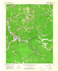 Elkhorn City Kentucky Historical topographic map, 1:24000 scale, 7.5 X 7.5 Minute, Year 1963