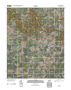 Elkton Kentucky Historical topographic map, 1:24000 scale, 7.5 X 7.5 Minute, Year 2013