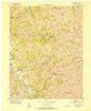 Elliston Kentucky Historical topographic map, 1:24000 scale, 7.5 X 7.5 Minute, Year 1950